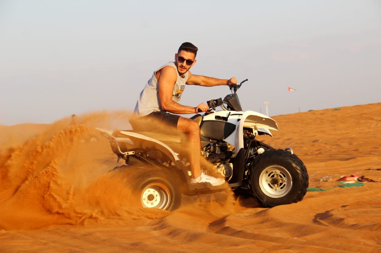 Evening Desert Safari with Quad bike