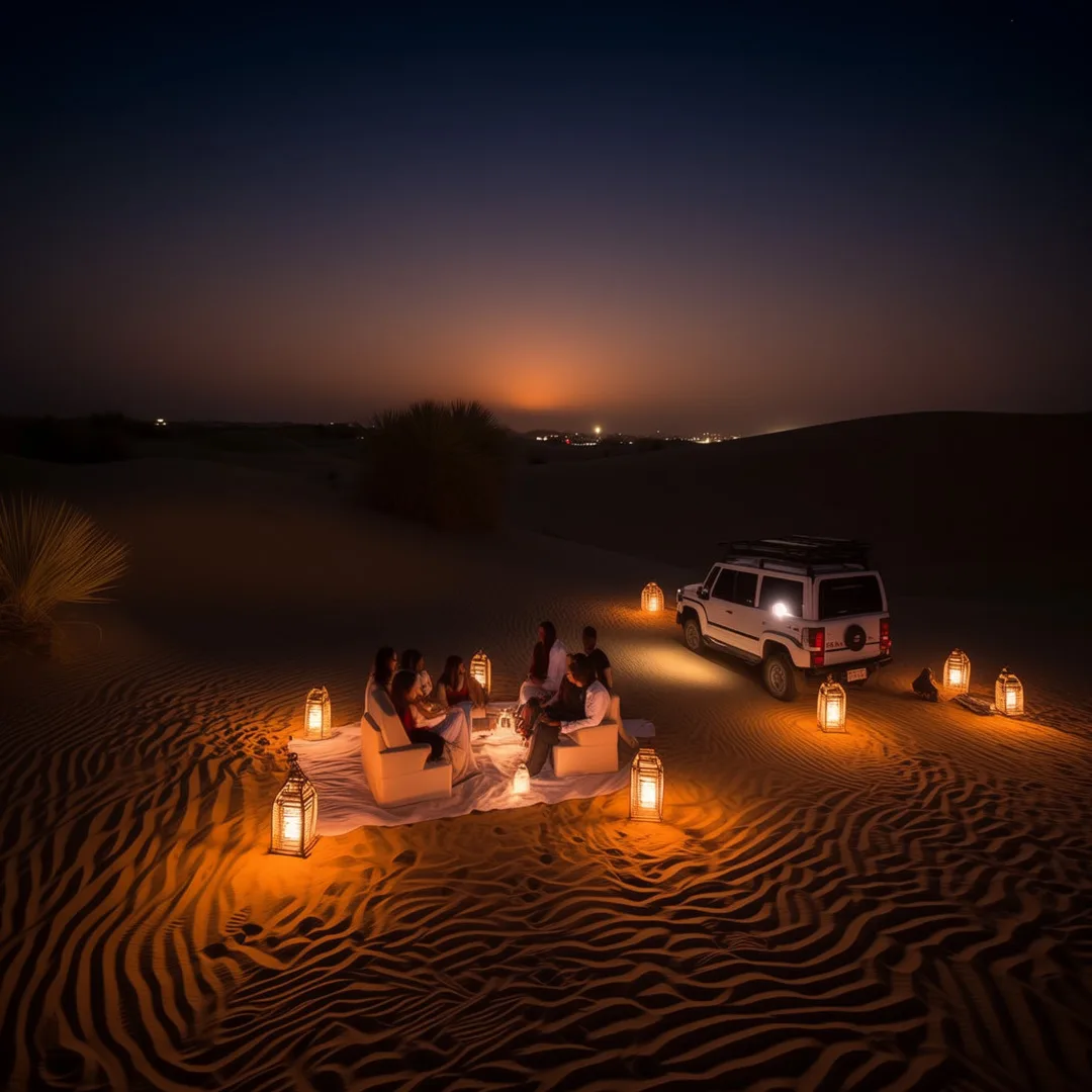 Dubai frame with Desert Safari Tour