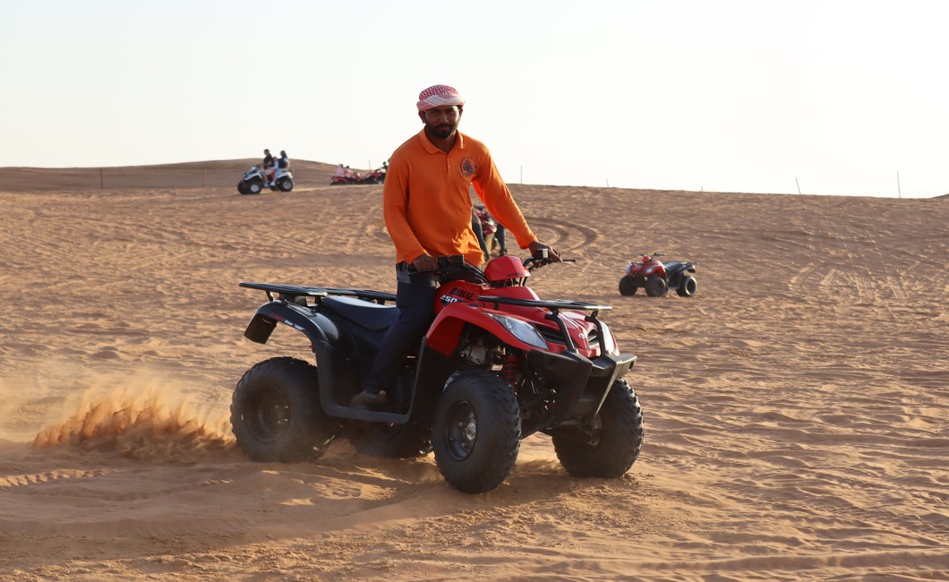 Evening Desert Safari with Quad bike