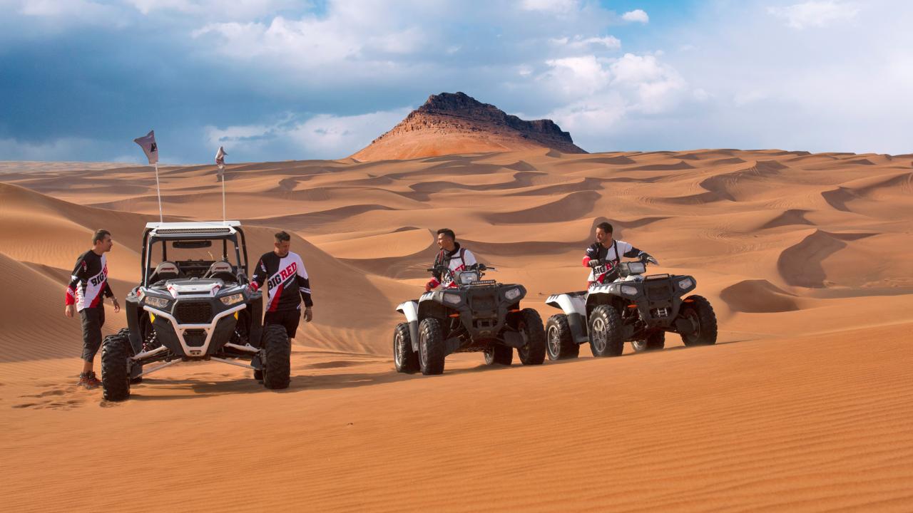 Evening Desert Safari with Quad bike