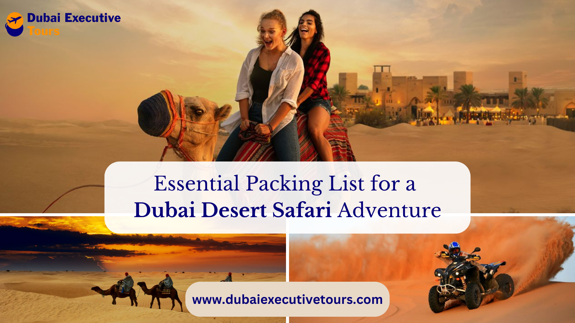 Essential Packing List for a Dubai Desert Safari Adventure