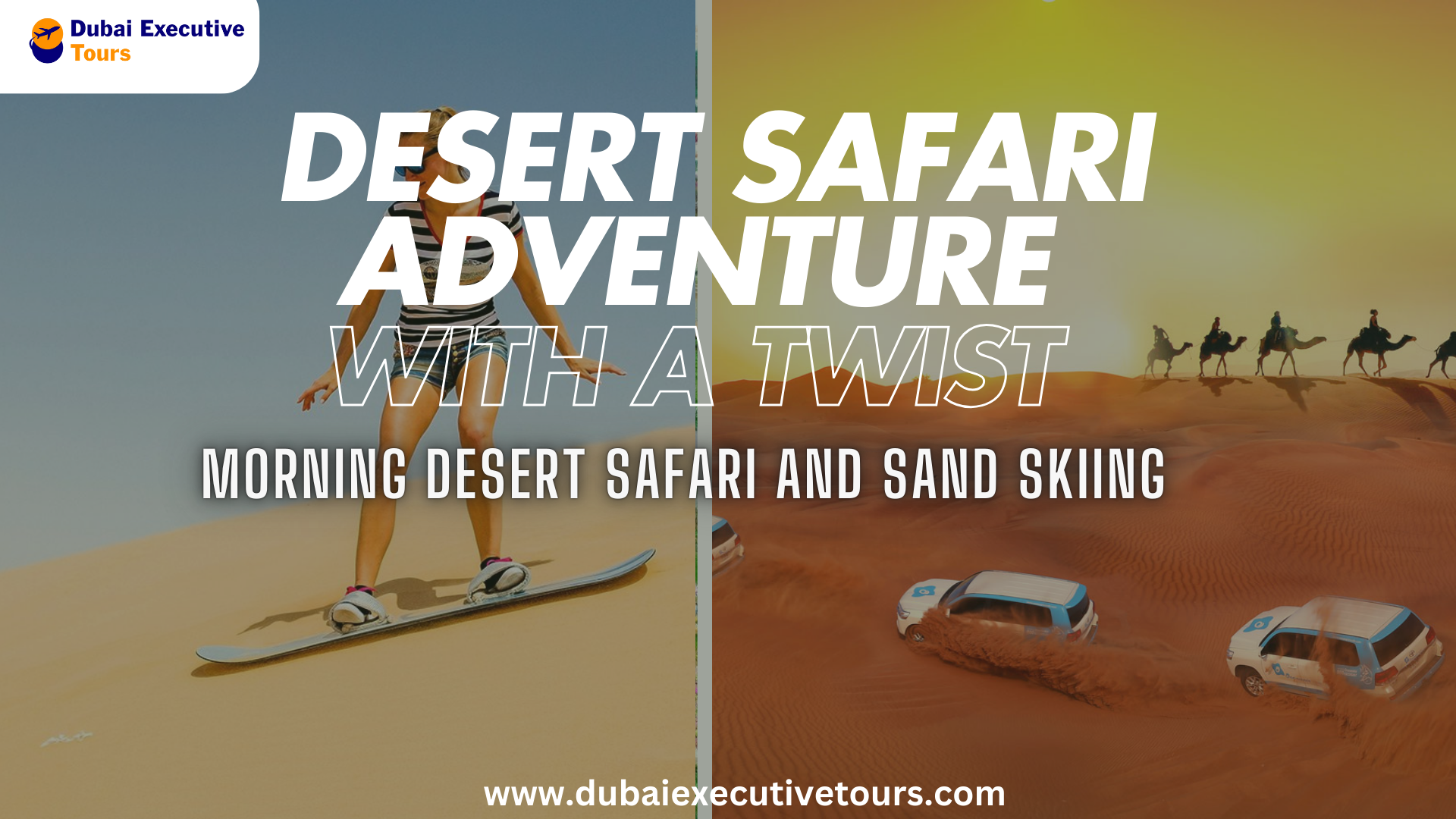 Desert Safari Adventure with a Twist: Morning Desert Safari and Sand Skiing