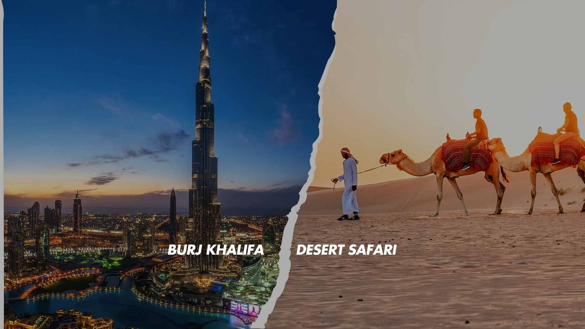 Burj Khalifa with Desert Safari Tour