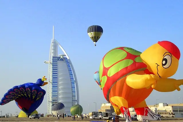 Hot Air Balloon Adventure Ride