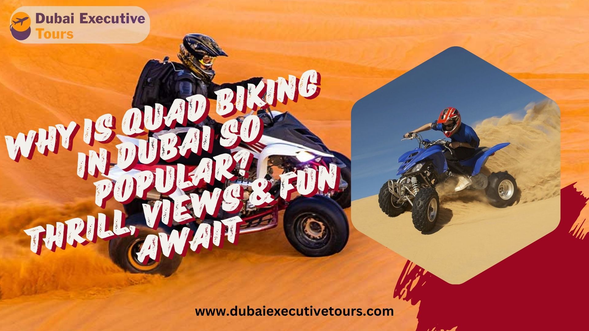 Why Is Quad Biking Adventure in Dubai So Popular? Thrill, Views & Fun Await