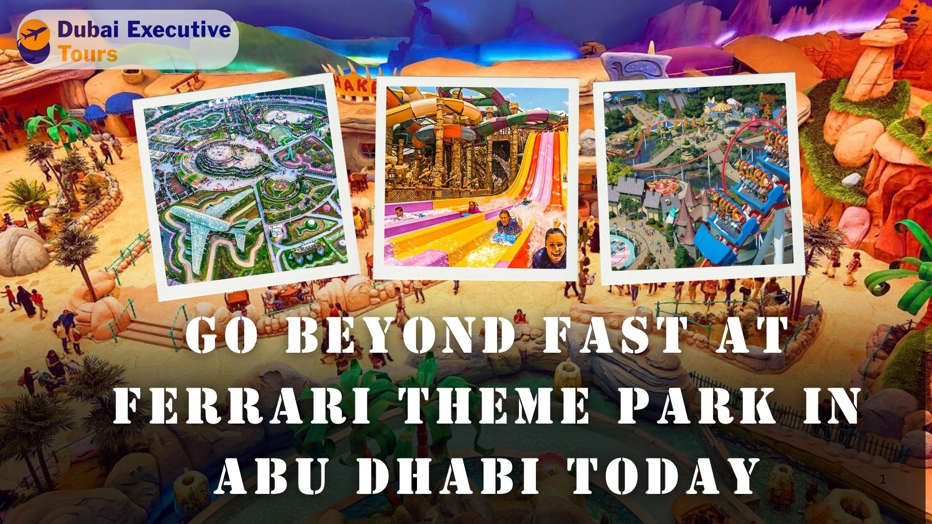 Go Beyond Fast at Ferrari Theme Park in Abu Dhabi Today