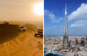 Burj Khalifa with Safari Tour