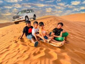 Age-Appropriate Activities for Children dubai in desert safari