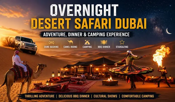 What is an Overnight Desert Safari in Dubai?